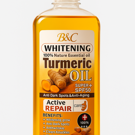 B&C Whitening Turmeric Oil super SPF50+ 300ml