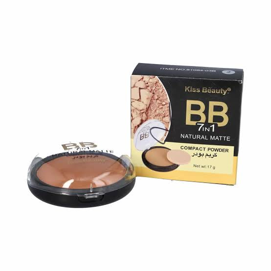 BB 7 in 1 COMPACT POWDER Kiss beauty