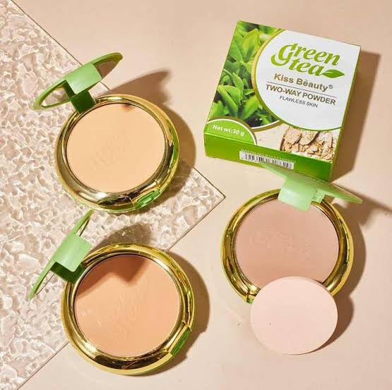 GREEN TEE POWDER Kiss beauty